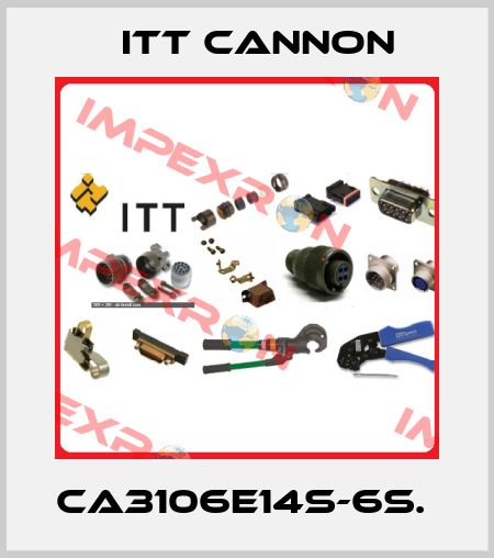 CA3106E14S-6S.  Itt Cannon