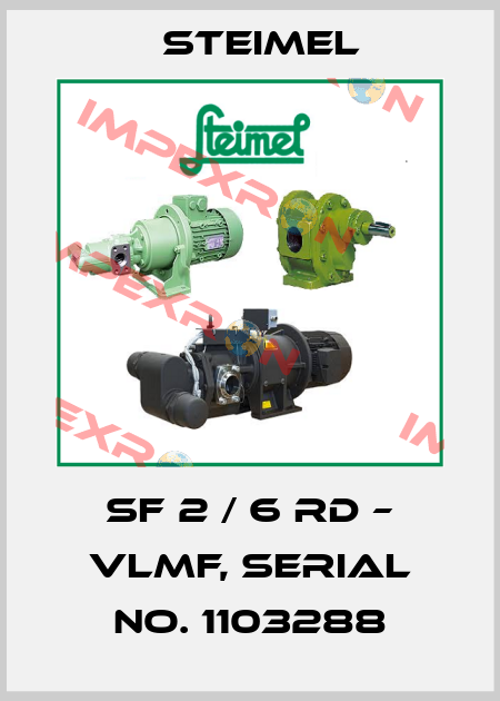 SF 2 / 6 RD – VLMF, Serial no. 1103288 Steimel