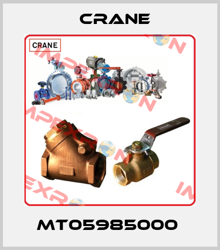 MT05985000  Crane
