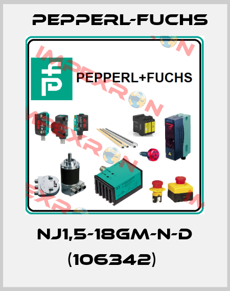NJ1,5-18GM-N-D (106342)  Pepperl-Fuchs