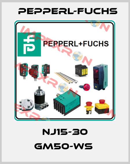 NJ15-30 GM50-WS  Pepperl-Fuchs