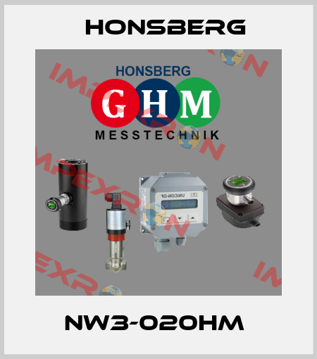 NW3-020HM  Honsberg
