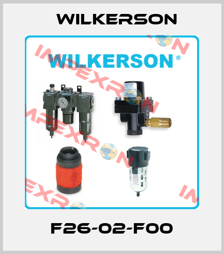 F26-02-F00 Wilkerson