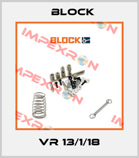 VR 13/1/18 Block