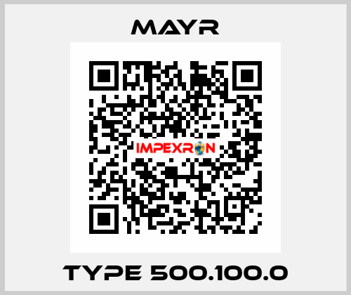 Type 500.100.0 Mayr