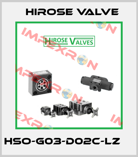 HSO-G03-D02C-LZ　　 Hirose Valve