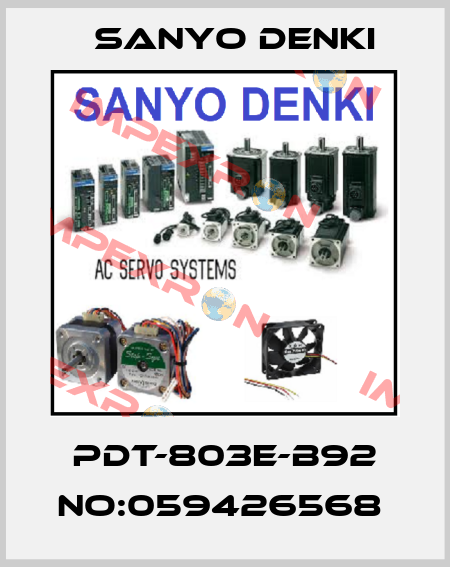 PDT-803E-B92 NO:059426568  Sanyo Denki