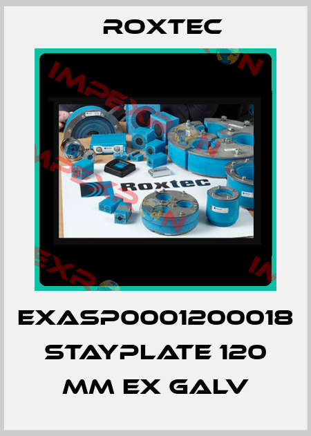EXASP0001200018 STAYPLATE 120 MM Ex GALV Roxtec