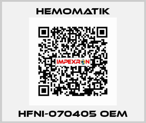 HFNI-070405 oem Hemomatik