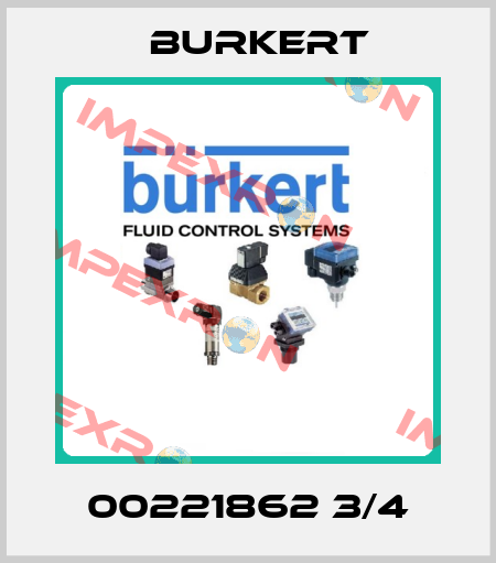 00221862 3/4 Burkert