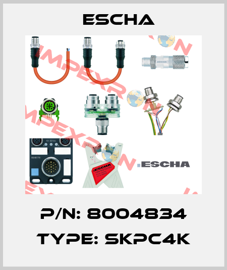 P/N: 8004834 Type: SKPC4K Escha