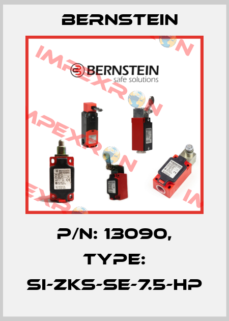 P/N: 13090, Type: SI-ZKS-SE-7.5-HP Bernstein