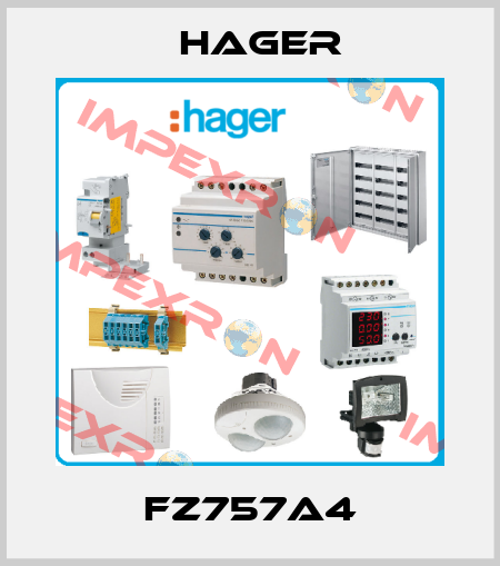 FZ757A4 Hager