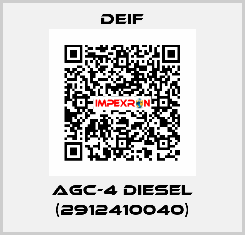 AGC-4 Diesel (2912410040) Deif