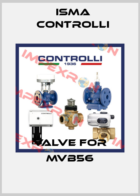 Valve for MVB56 iSMA CONTROLLI