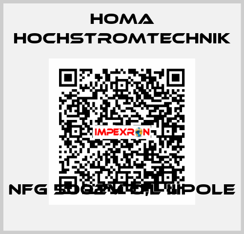NFG 5002V o,L IIIpole HOMA Hochstromtechnik