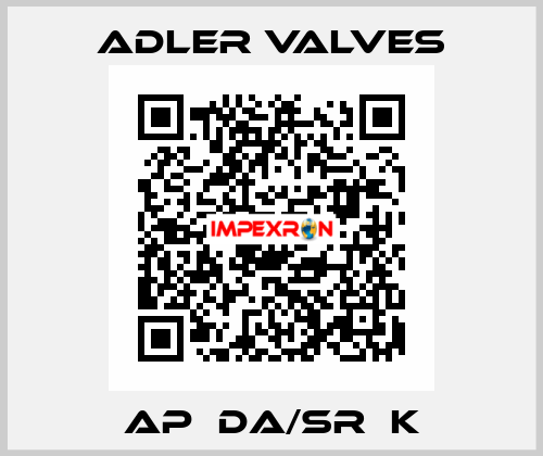 AP  DA/SR  K Adler Valves