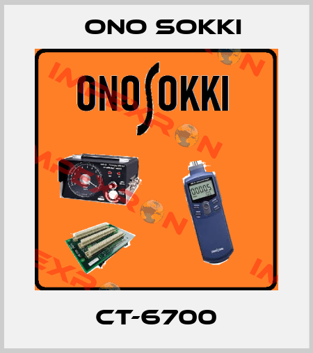 CT-6700 Ono Sokki