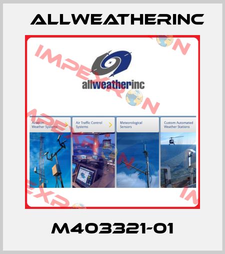 M403321-01 Allweatherinc