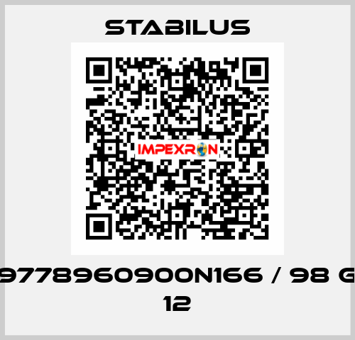 9778960900N166 / 98 G 12 Stabilus