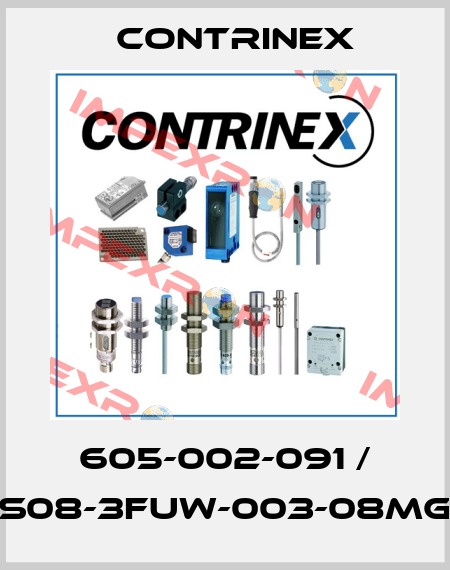 605-002-091 / S08-3FUW-003-08MG Contrinex