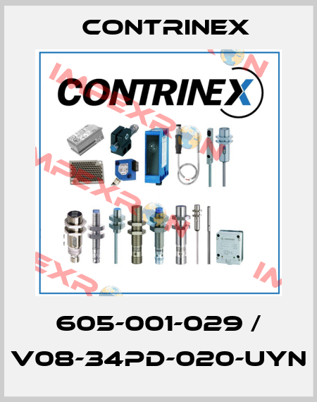 605-001-029 / V08-34PD-020-UYN Contrinex
