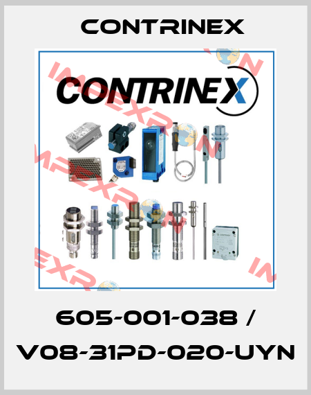 605-001-038 / V08-31PD-020-UYN Contrinex