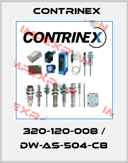 320-120-008 / DW-AS-504-C8 Contrinex