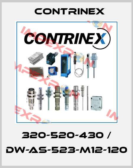 320-520-430 / DW-AS-523-M12-120 Contrinex