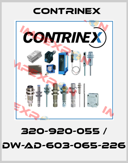 320-920-055 / DW-AD-603-065-226 Contrinex