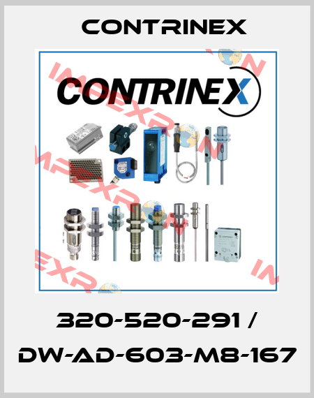 320-520-291 / DW-AD-603-M8-167 Contrinex