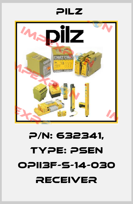 p/n: 632341, Type: PSEN opII3F-s-14-030 receiver Pilz
