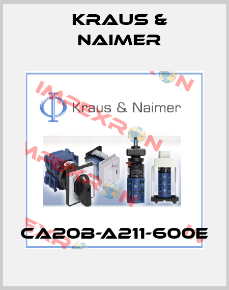 CA20B-A211-600E Kraus & Naimer