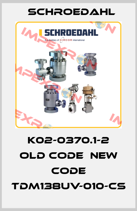 k02-0370.1-2 old code  new code TDM138UV-010-CS Schroedahl