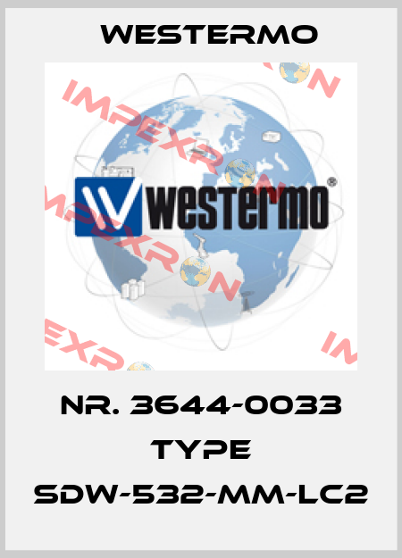 Nr. 3644-0033 Type SDW-532-MM-LC2 Westermo