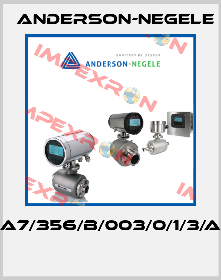 HA7/356/B/003/0/1/3/A0  Anderson-Negele