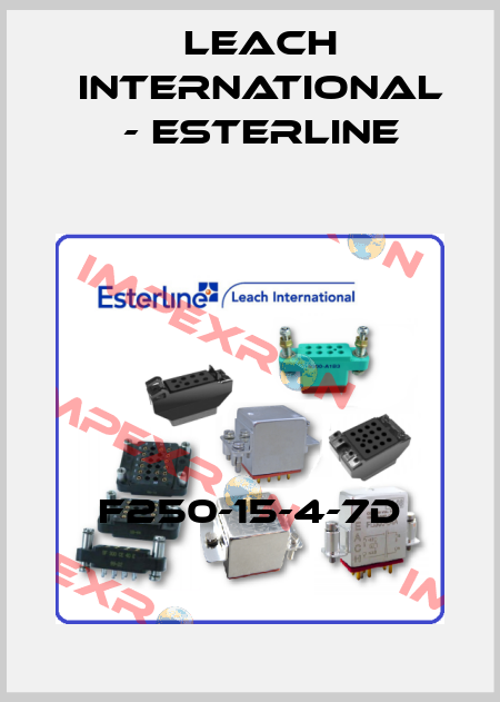 F250-15-4-7D Leach International - Esterline