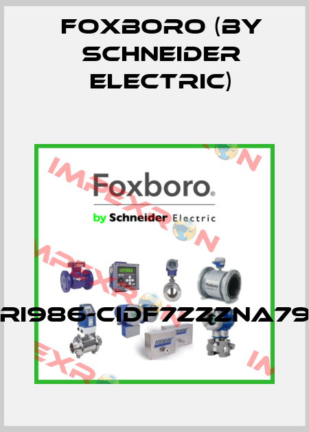 SRI986-CIDF7ZZZNA795 Foxboro (by Schneider Electric)