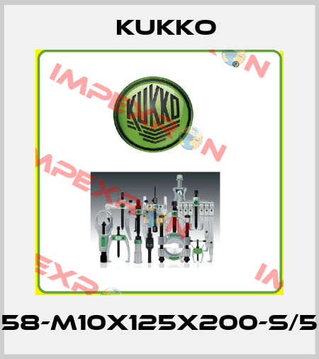 58-M10x125x200-S/5 KUKKO