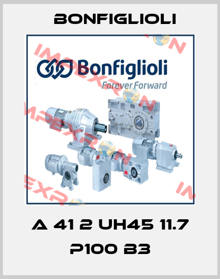 A 41 2 UH45 11.7 P100 B3 Bonfiglioli