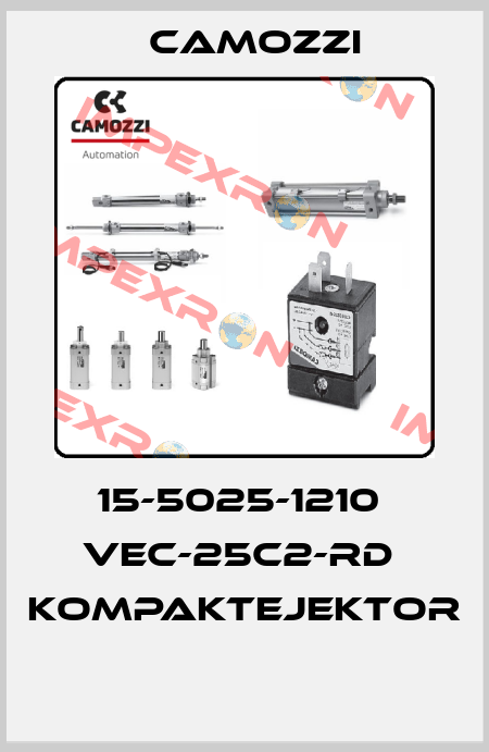 15-5025-1210  VEC-25C2-RD  KOMPAKTEJEKTOR  Camozzi