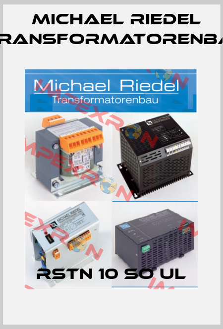 RSTN 10 So UL Michael Riedel Transformatorenbau