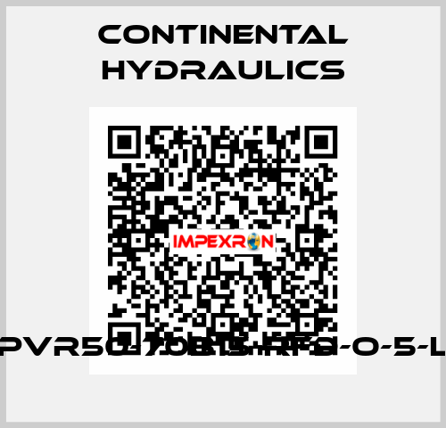 PVR50-70B15-RFD-O-5-L Continental Hydraulics