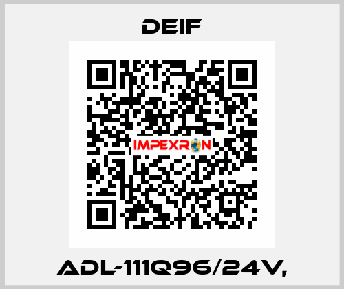 ADL-111Q96/24V, Deif