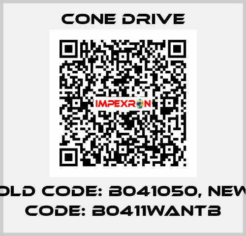 old code: B041050, new code: B0411WANTB CONE DRIVE
