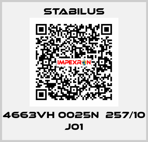 4663VH 0025N  257/10 J01 Stabilus