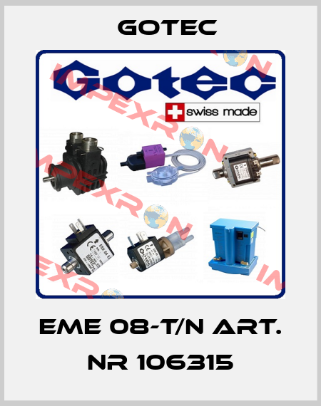 EME 08-T/N Art. Nr 106315 Gotec