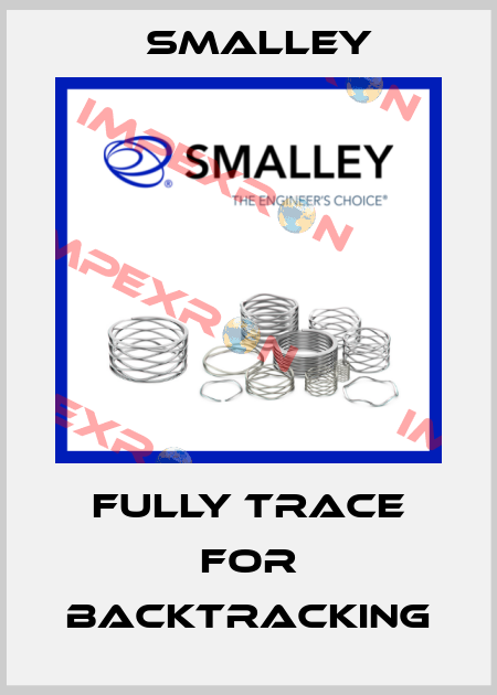 Fully Trace for backtracking SMALLEY