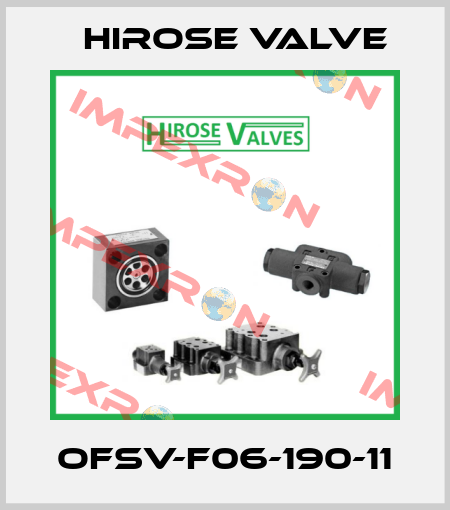 OFSV-F06-190-11 Hirose Valve