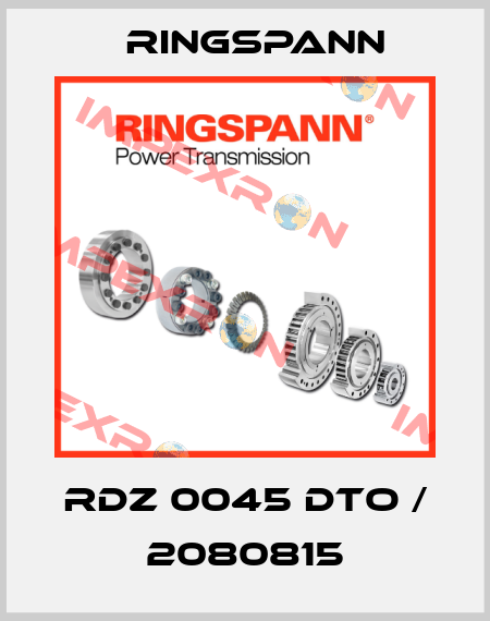 RDZ 0045 DTO / 2080815 Ringspann